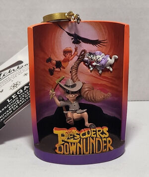 DISNEY The Rescuers Down Under Legacy Sketchbook Christmas Ornament 35th Anniv